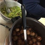 ANNUAL MEETING_greens and meatballs