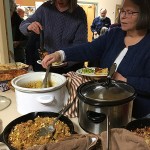 ANNUAL METING_Silvia and buffet