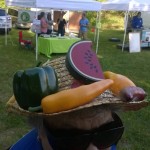 fruit and veggie hat