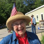 happy hat_elaine w flag